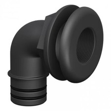 Flow-Rite Controls 1-1/8 Thru-Hull Elbow Thre...