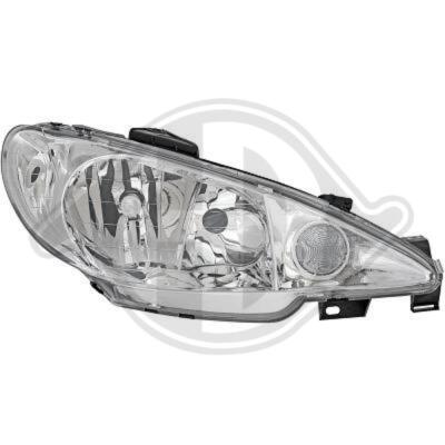 4225982 Scheinwerfer rechts für PEUGEOT 206 Schrägheck (2A/C)