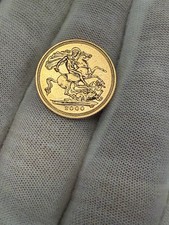 2000 Gold Half Sovereign Elizabeth II Fourth Head