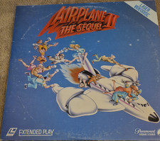 Airplane II: The Sequel LaserDisc, 1982 Extended Play, PG, Comedy, Robert Hays