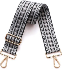Purse Strap Replacement Crossbody Wide Shoulder Strap Adjustable Canvas Straps H