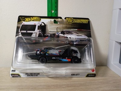 *FREE SHIP* '24 FORD MUSTANG RTR SPEC 5-FD AERO LIFT Hot Wheels Team Transport