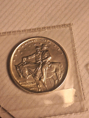 1925 Stone Mountain Commemorative Half Dollar 50C Silver (P) Biz