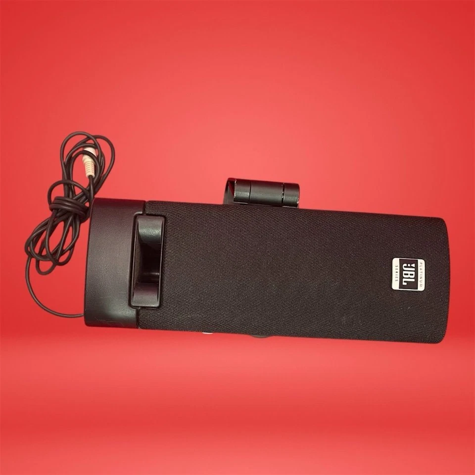 Sistema de altavoces con cable HP JBL SP08A11 negro diseño compacto entrada de audio de 3,5 mm Foto 4 de 4