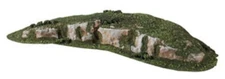 HO/N Ready Landforms- Small Rocky Ridges (6"W x 14.5"L x 1.75"H)