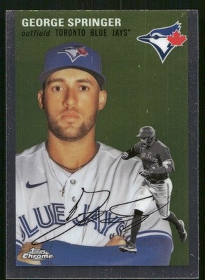 George Springer - 2023 Topps Chrome Platinum Anniversary Baseball #362