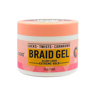 Allday Locks Braid Gel Extreme Hold (Peach Gold) 5oz | eBay
