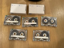 Lot of 5 - USED - TDK MA-R (Metal Alloy Reference) C90 Cassette Tapes