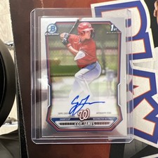 2026 Bowman Chrome 1st Bowman Prospect Auto Coy James Nationals CPA-CJ
