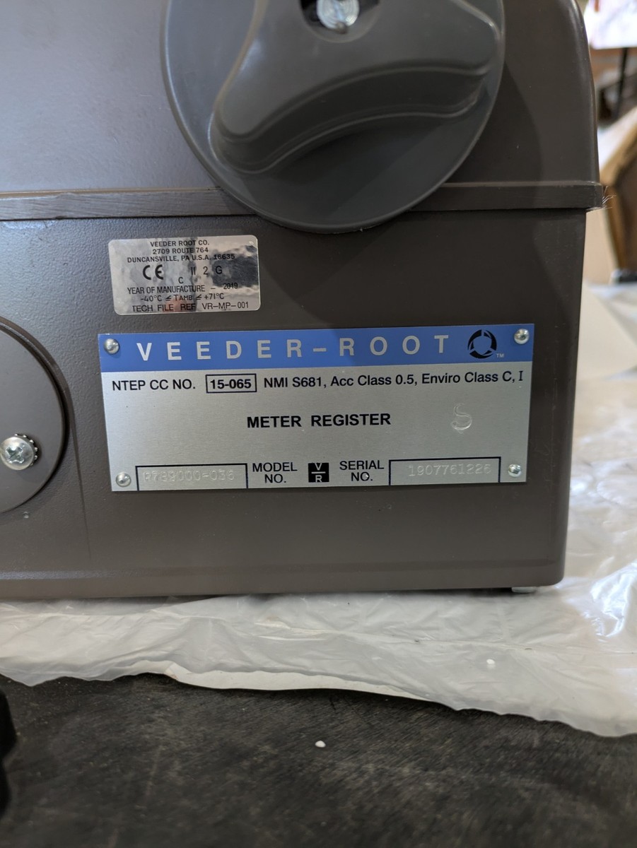 VEEDER -ROOT TICKET PRINTER SERIES 788800 ZERO START R789000-036