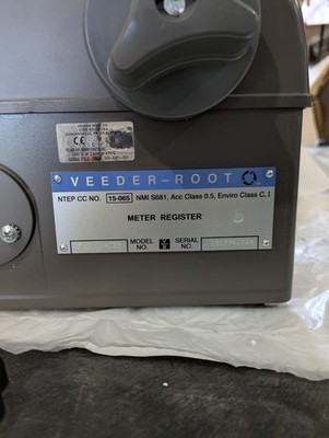 VEEDER -ROOT TICKET PRINTER SERIES 788800  ZERO START R789000-036 METER REGISTER