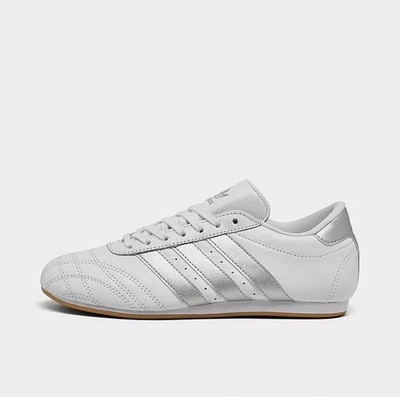 JS1192 adidas Taekwondo Cloud White Silver Metallic Gum (Women's) 8.5