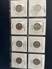 Collection of 8 old date Jefferson Nickels in coin holders — photo 1
