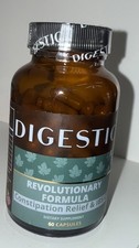 Digestic Revolutionary Formula Constipation Relief  IBS-C 60 Capsules Exp 2027