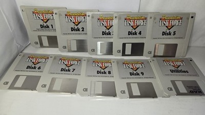 Presentation Task Force 1992 3.5'' Floppy Disk New Vision Technologies 