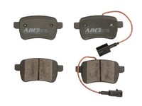 Hinterachse ABE C2D011ABE Bremsbelagsatz, Scheibenbremse FüR Alfa Romeo