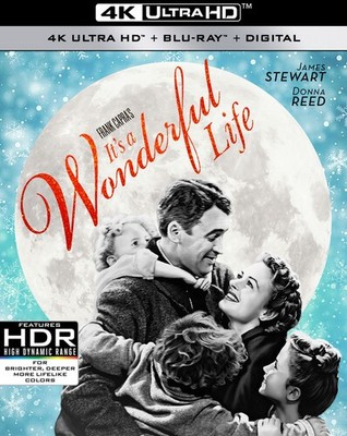 It's a Wonderful Life [New 4K UHD Blu-ray] With Blu-Ray, 4K Mastering, Digital