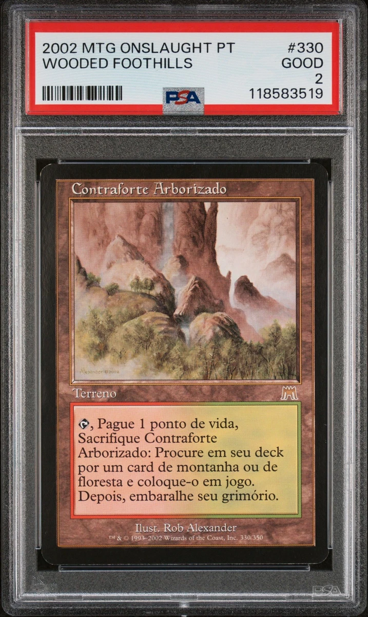 Wooded Foothills Magic: The Gathering Trading Card Games