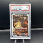Pokémon 2025 Team Rockets Meowth Illustration Destined Rivals 203/182 PSA 9