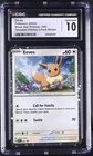Eevee 043 Obsidian Flames 3-Pack Blister  Black Star Promos CGC 10