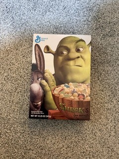 2003 Shrek General Mills Cereal Box EMPTY