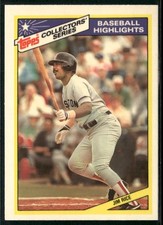 1987 Topps Woolworth Baseball Highlights #5 Jim Rice