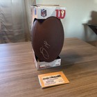 Autographed George Pickens Steelers NFL Wilson Football With Box And COA