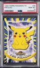 1999 TOPPS POKEMON TV #25 PIKACHU PSA 10