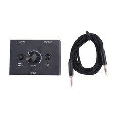 Interruttore Audio Stereo da 3,5 mm Commutatore Audio 2 nel 1 Uscita Altopa8352
