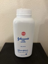 Johnson's Baby Powder Original Talc Formula 4oz Opened No Seal 80 Full 2014