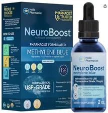 hellopharmacist Methylen Blue Pharmaceutical Grade 1% Supplement