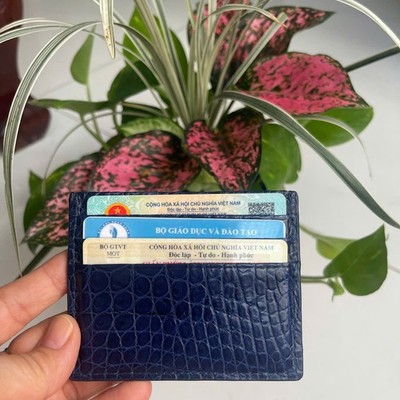 GENUINE  LEATHER SKIN CREDIT CARD HOLDER/ WALLET CARD HOLDER FOR MEN