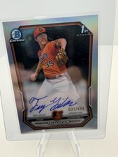 Trey Gibson 2026 Bowman Chrome 1st Bowman AUTO Refractor #31/499 Prospect