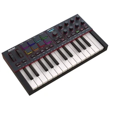 AKAI MPK MINI IV BLACK PORTABLE USB KEYBOARD