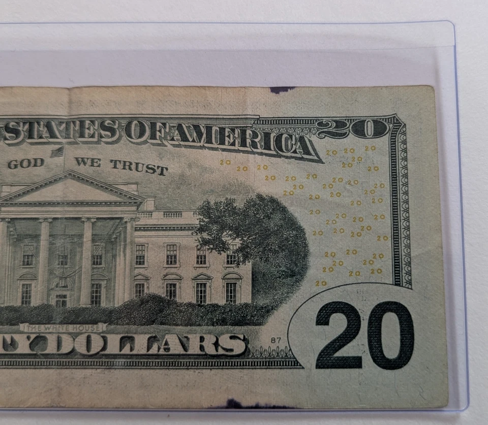 US Twenty Dollars, 2013, $20 Multiple Ink Errors  - Image 4 of 4