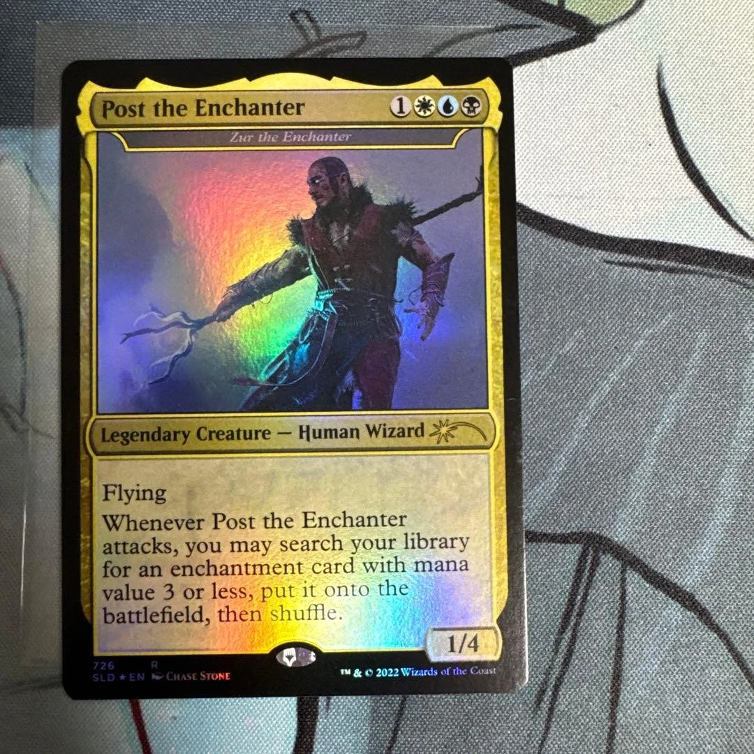 【MTG】Foil Post the Enchanter 英語版 SLD Post the Enchanter 726 Secret Lair Drop for sale | eBay