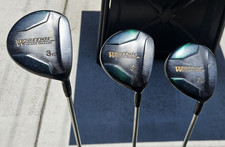 Warrior Custom Golf Clubs Woods Set 3 5 7 Shaft Graphite R Flex 15/21/24 deg RH
