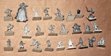 Ral Partha Grenadier Dungeons & Dragons Miniatures Lot Monsters Knights LOT C