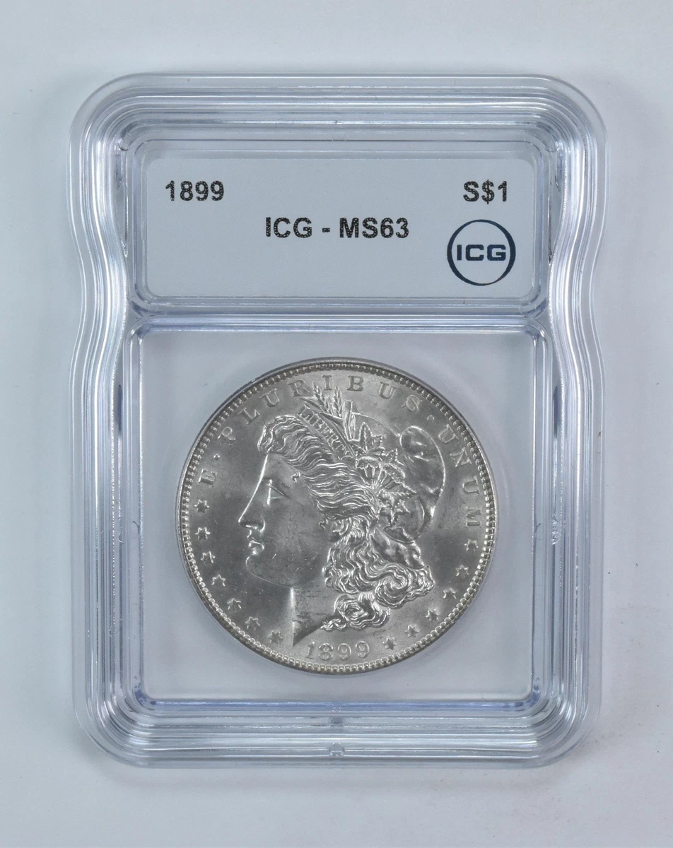 MS 63 Graded 1899 Year Morgan US Dollars (1878-1921) for sale | eBay