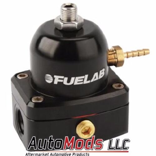 Fuelab Fuel Pressure Regulator adjustable FPR -6 in out Fuel Lab Black 51502 - Picture 1 of 1