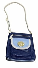 Emma Fox Pebble Leather Crossbody Bag ColorBlock Purse Handbag