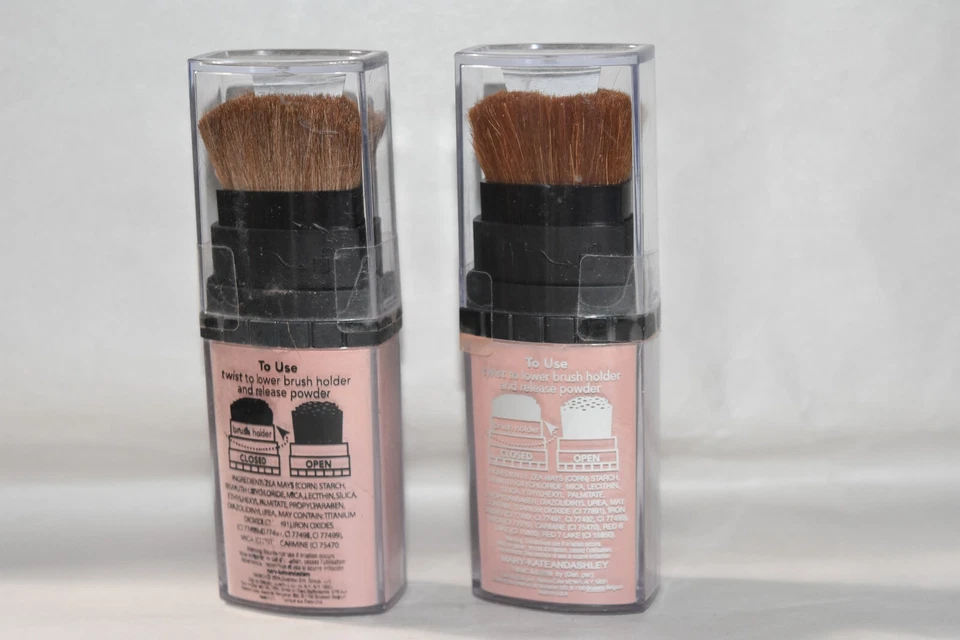 2 Mary Kate & Ashley efectos desnudos puro mineral polvo rubor 738 maravilloso malva Foto 3 de 3