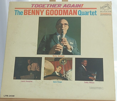 Together Again The Benny Goodman Quartet RCA Victor LSP-2698 stereo record