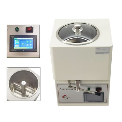 Lab Agar Mixer Large Capacity Touch Screen Heat Stir All-in-one Machine 110V