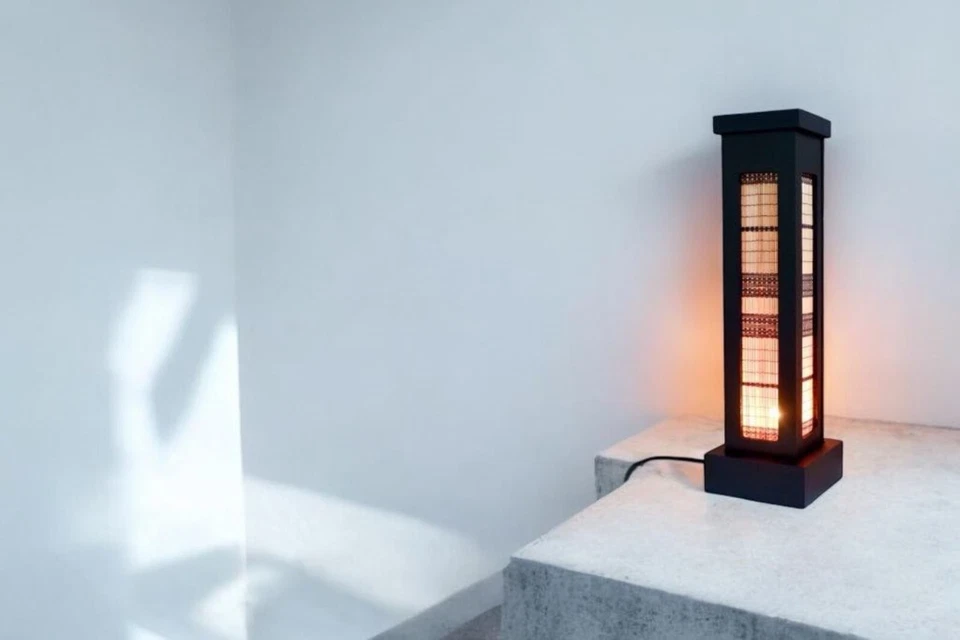 Japanese lamp bamboo for bedroom décor lamp shade wooden lamp Japanese style - Image 4 of 4