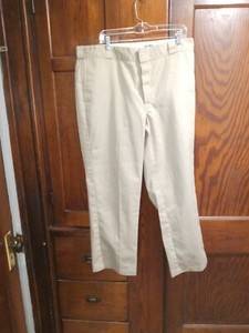 DICKIES MEN'S 874 WORK PANTS KHAKI SIZE 40 X 30 