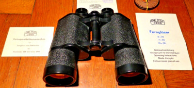 Carl Zeiss Jena DDR Jenoptem 7x50 W  Fernglas Multi - Coated NEU