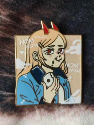 Power | Chainsaw Man - Anime Waifu Chibi Hard Enamel Pin