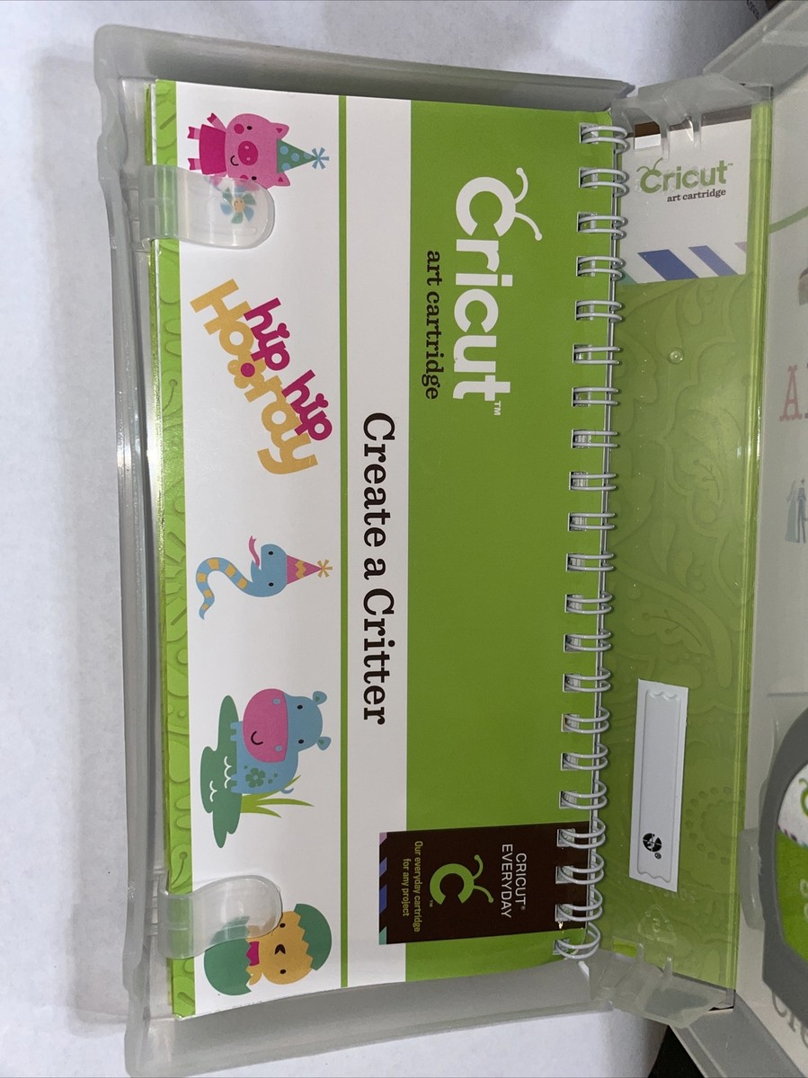 Cricut Cartridge Provo Craft Create A Critter Complete W/ Box | eBay