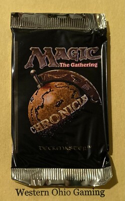 mtg chronicles booster box Chronicle open! Lets get them cracked! and 2 reference cards MTG Magic The Gathering Chronicles
